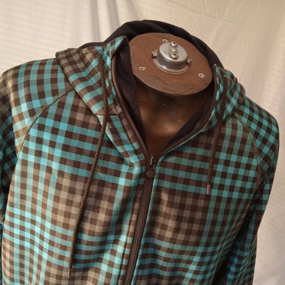 Burton Jacket Men's Small Dry-Ride Ski Snowboard Coat Plaid Insulated Outdoor - Picture 8 of 16